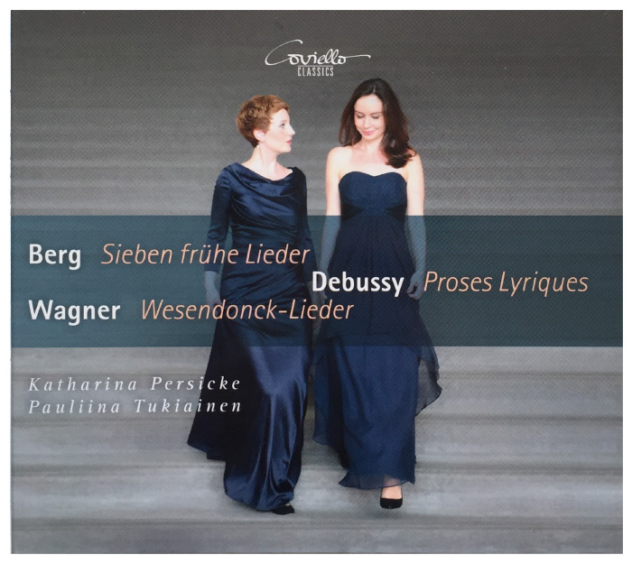 CD Cover Lieder Berg, Wagner, Debussy