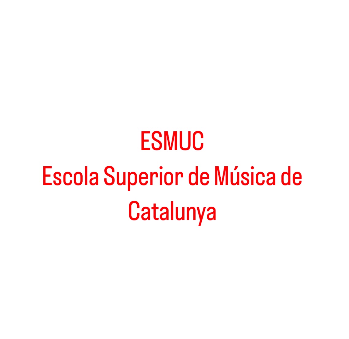 Masterclass Escola Superior de Música de Catalunya